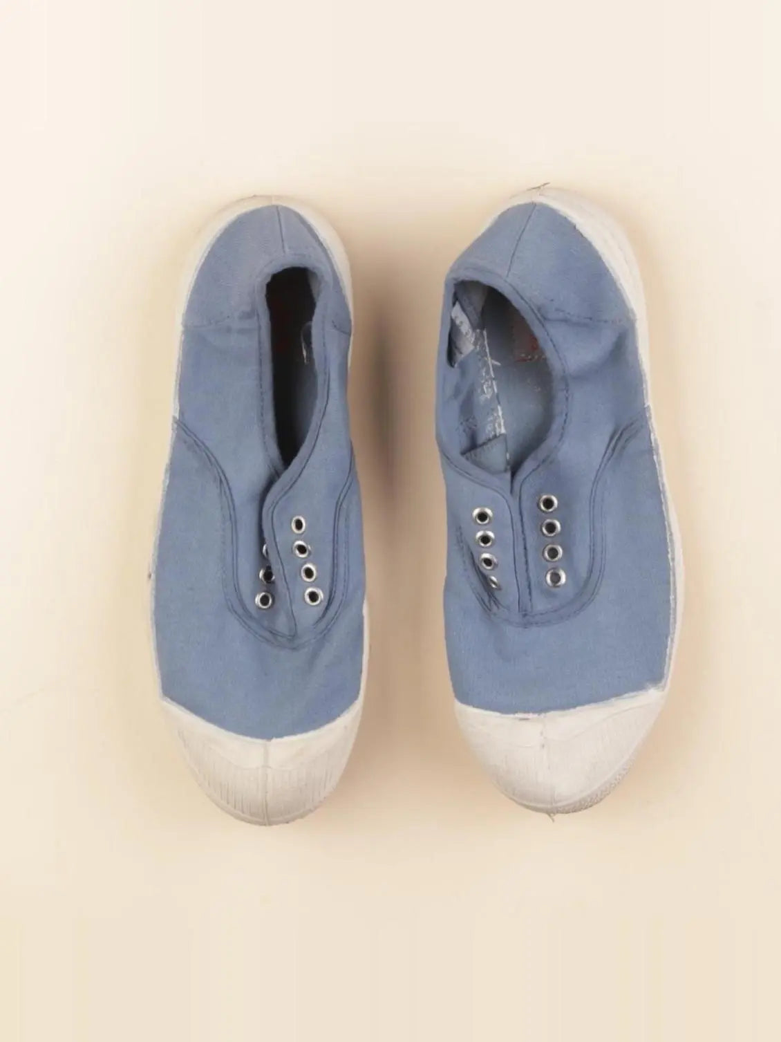 Bensimon - tennis élastiqué bleu - pointure 34