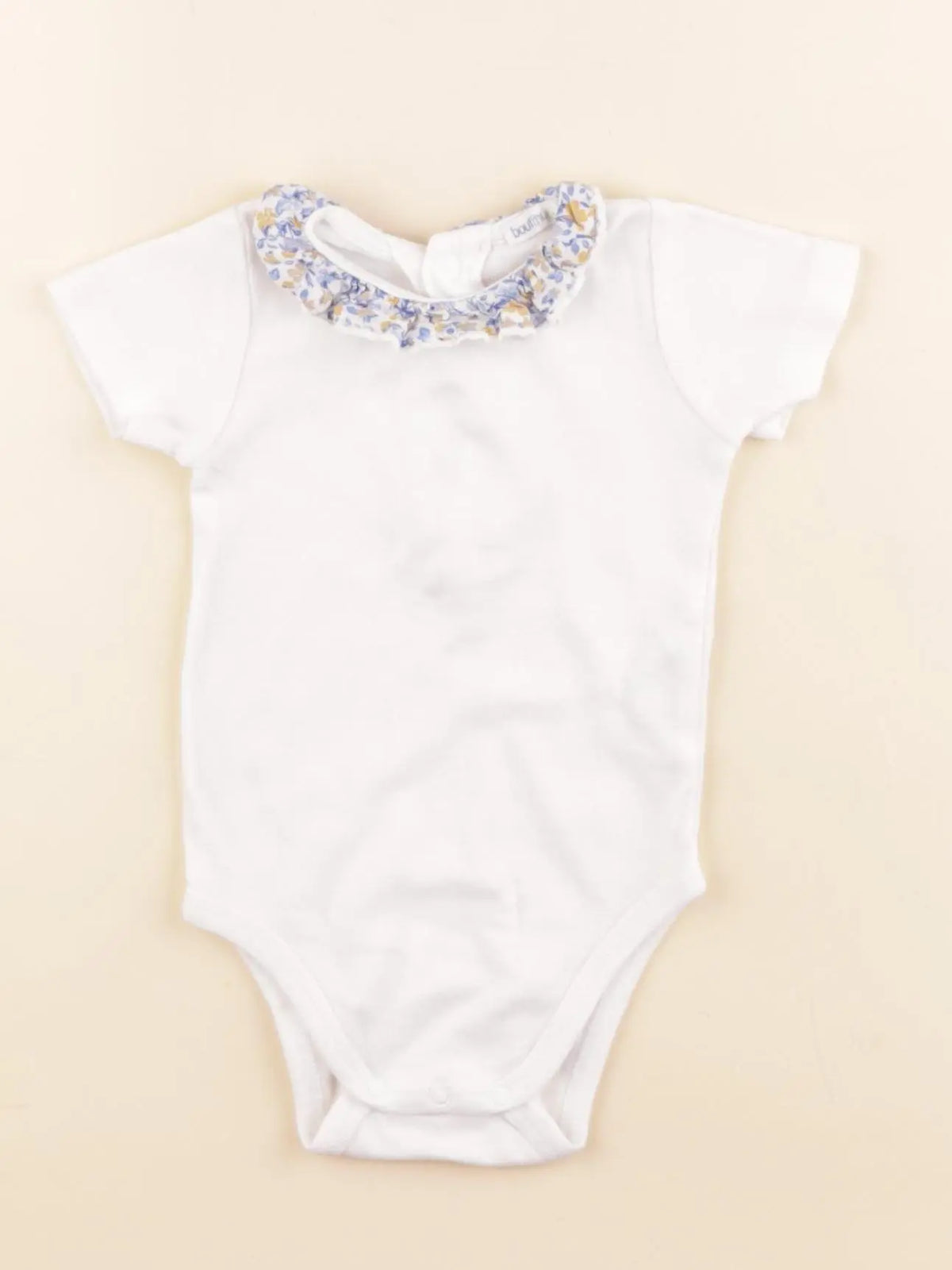 Boutchou - body à col blanc - 3 mois