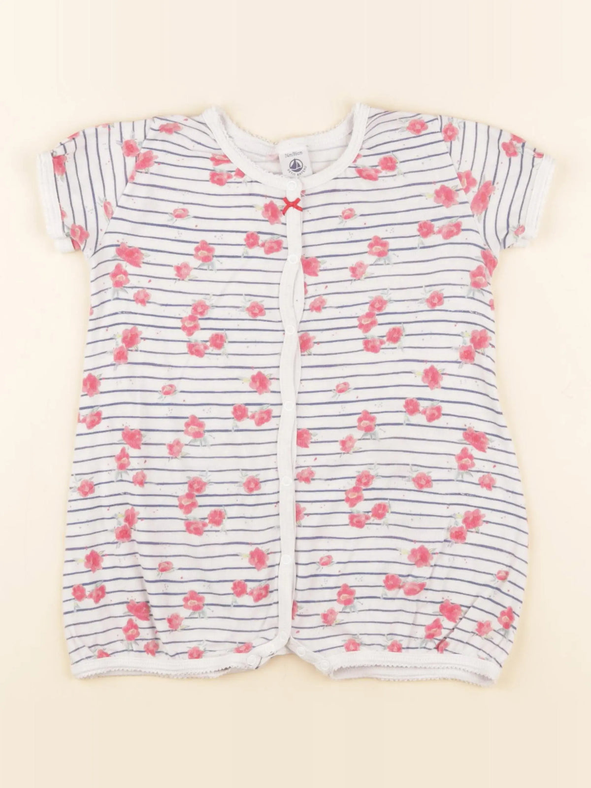 Petit Bateau - pyjama coton multicolore - 24 mois