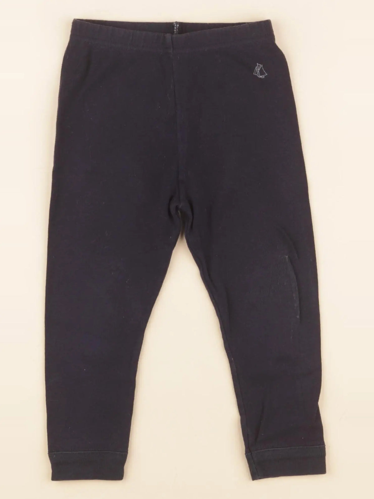 Petit Bateau - legging bleu - 24 mois