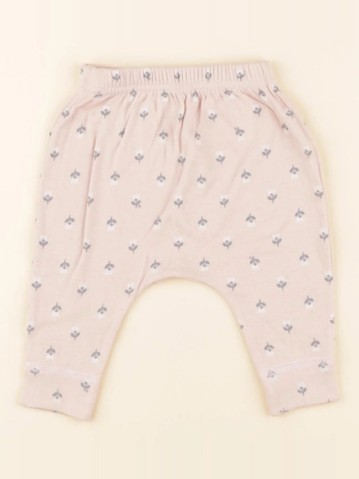 Petit Bateau - pantalon rose - 3 mois