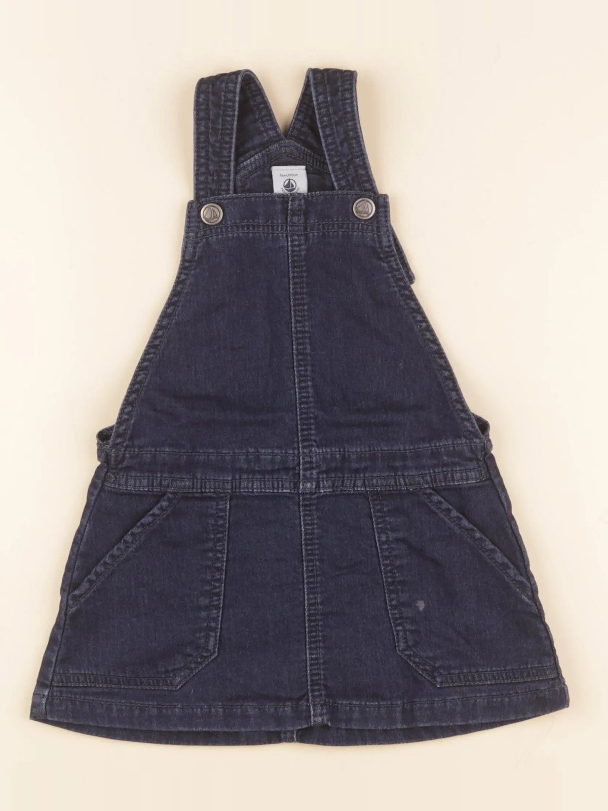Petit Bateau - robe bleu - 3 ans