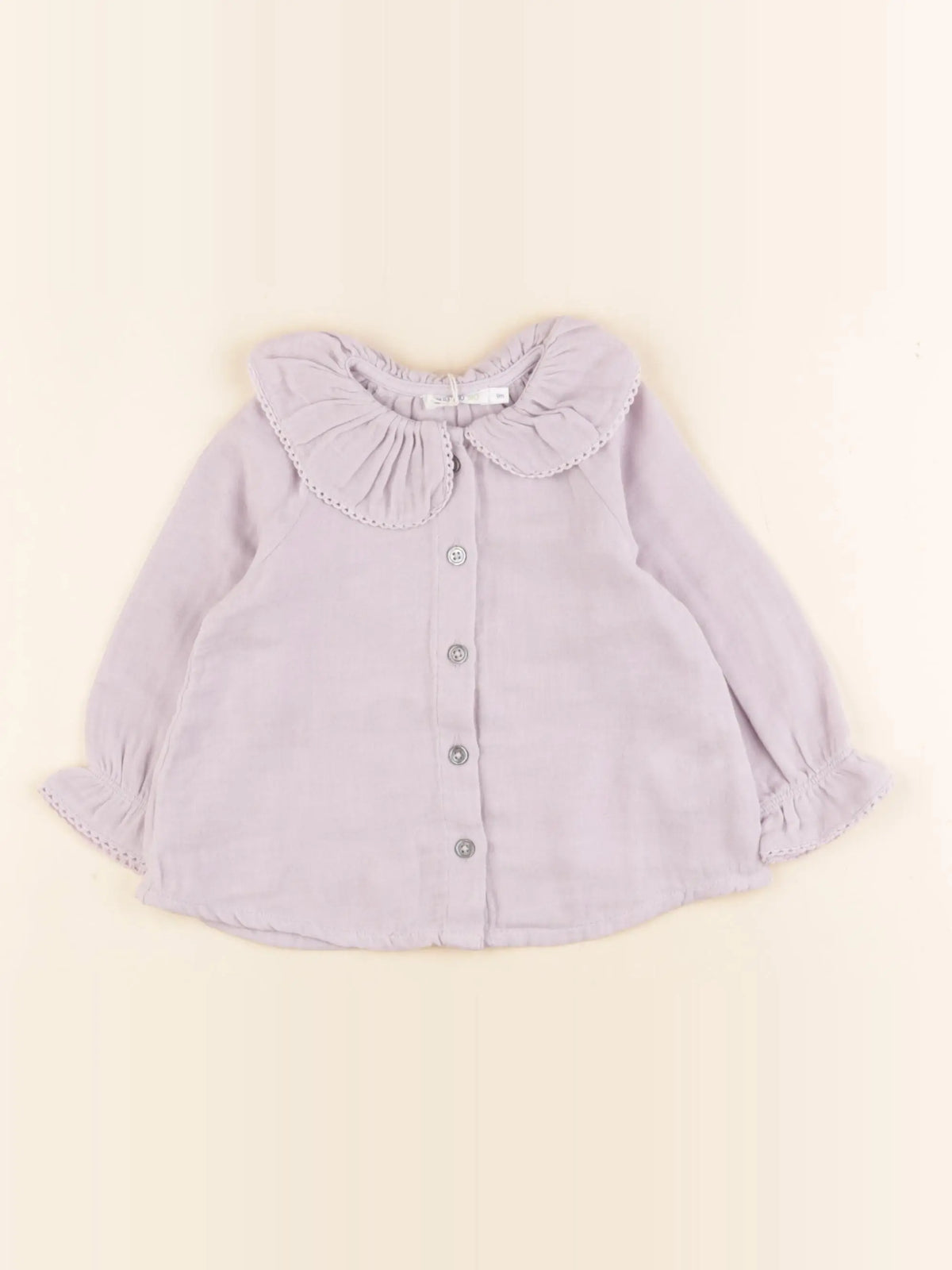 Boutchou - blouse violet - 9 mois
