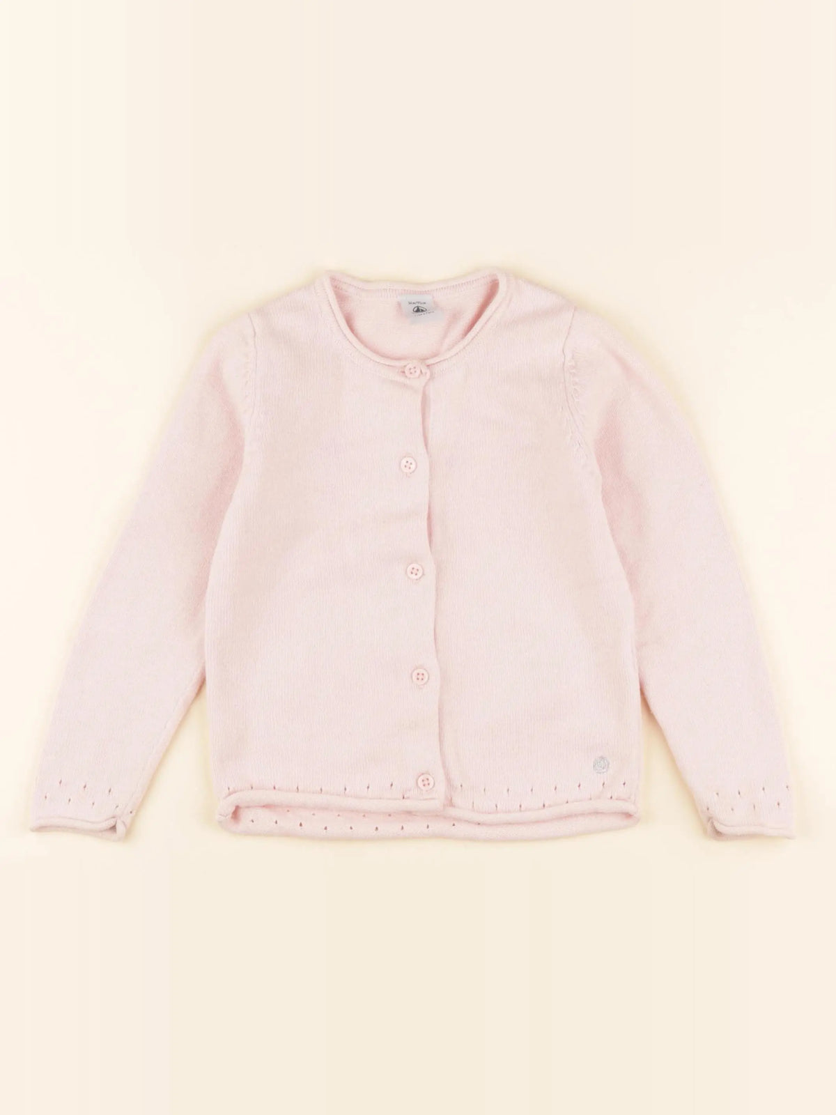 Petit Bateau - gilet rose - 36 mois