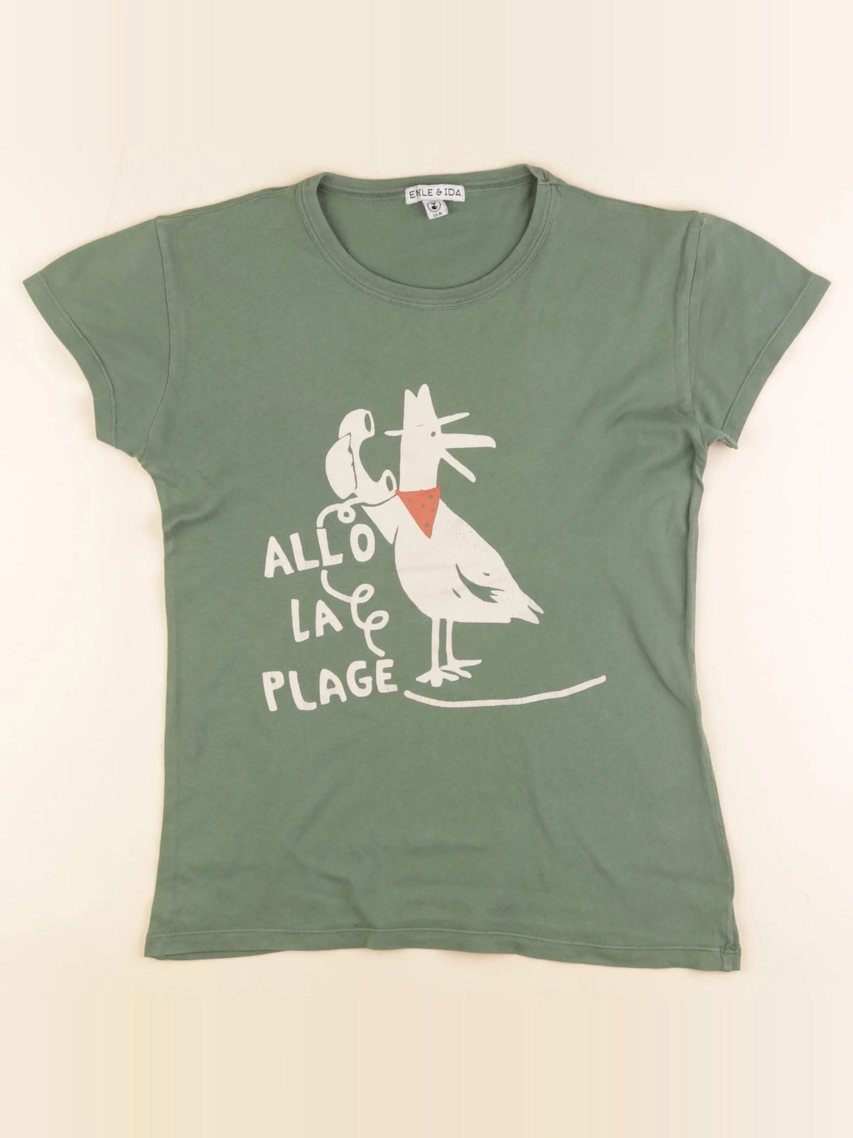 Emile et Ida - tee-shirt vert - 12 ans
