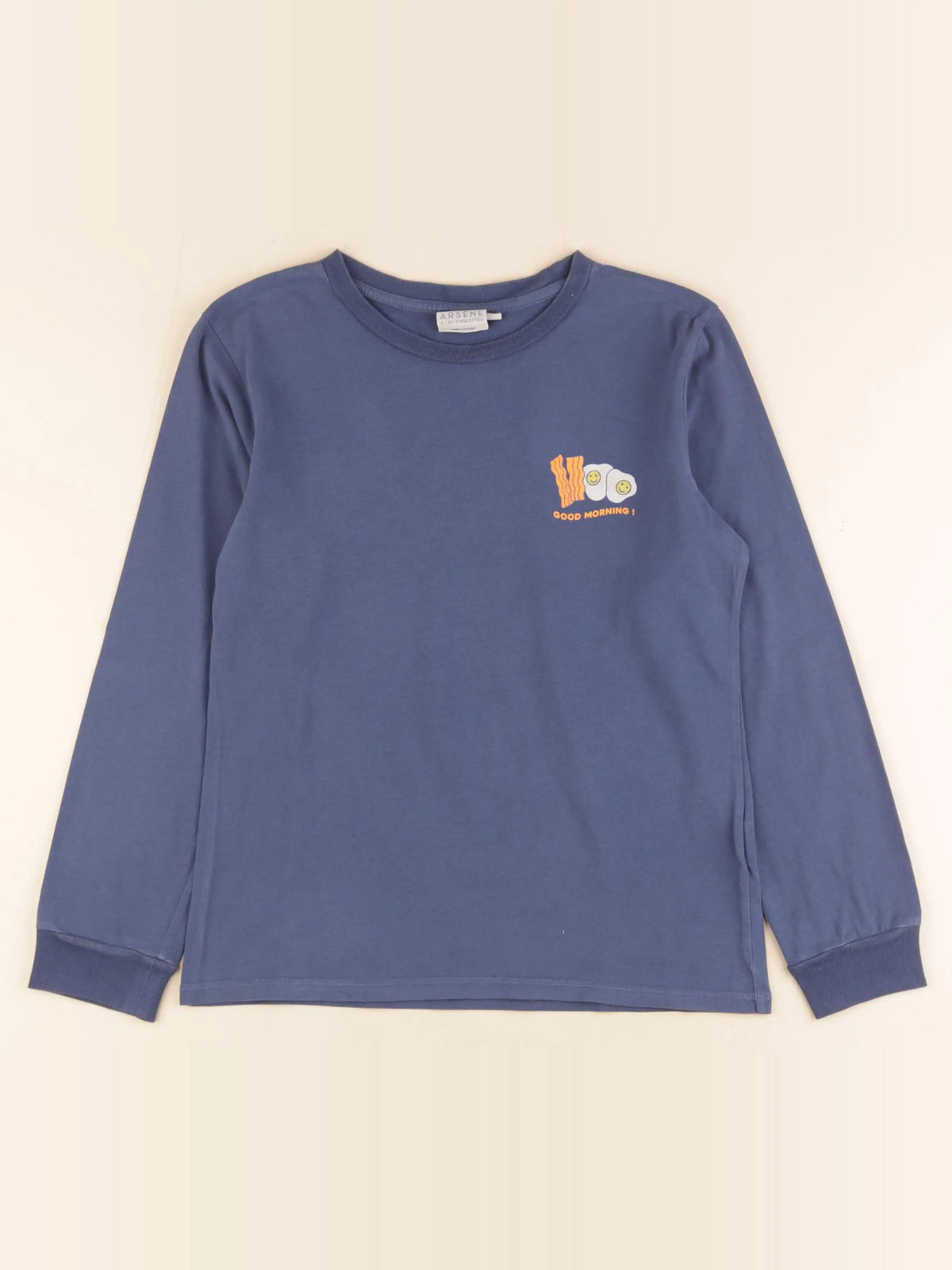 Arsène et les pipelettes - tee-shirt bleu - 12 ans