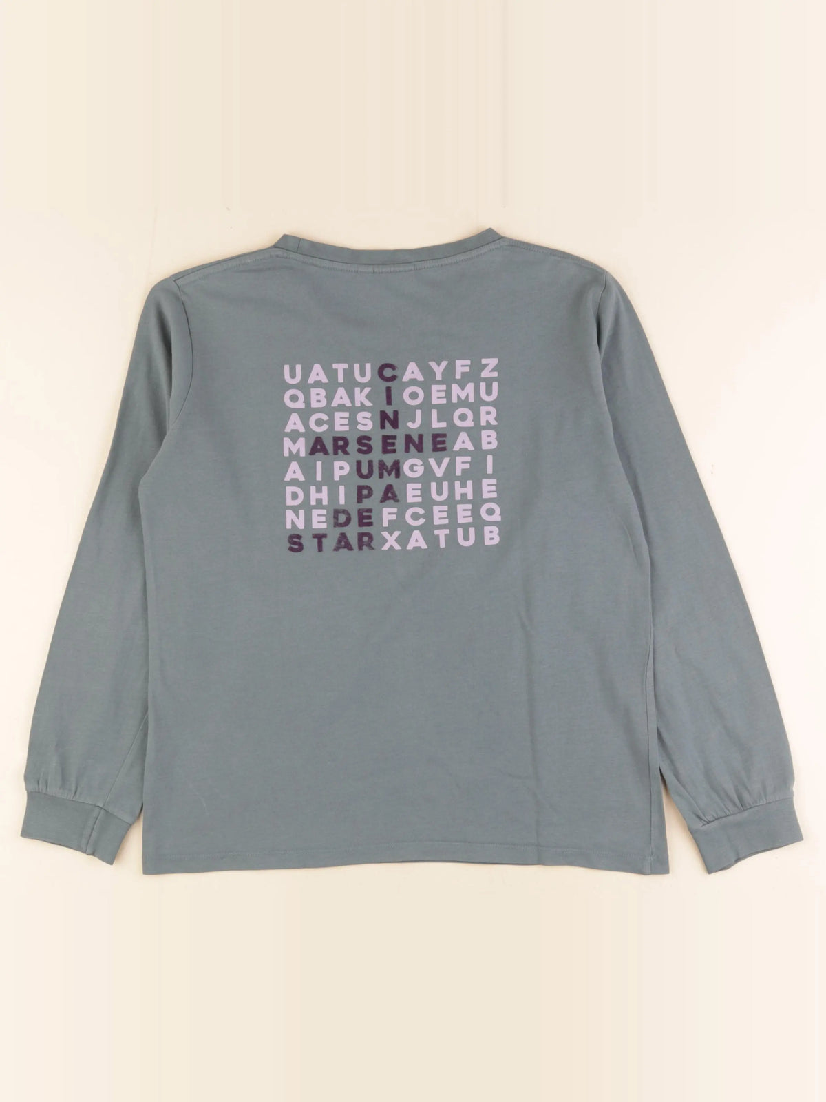 Arsène et les pipelettes - tee-shirt imprimé au dos vert - 12 ans