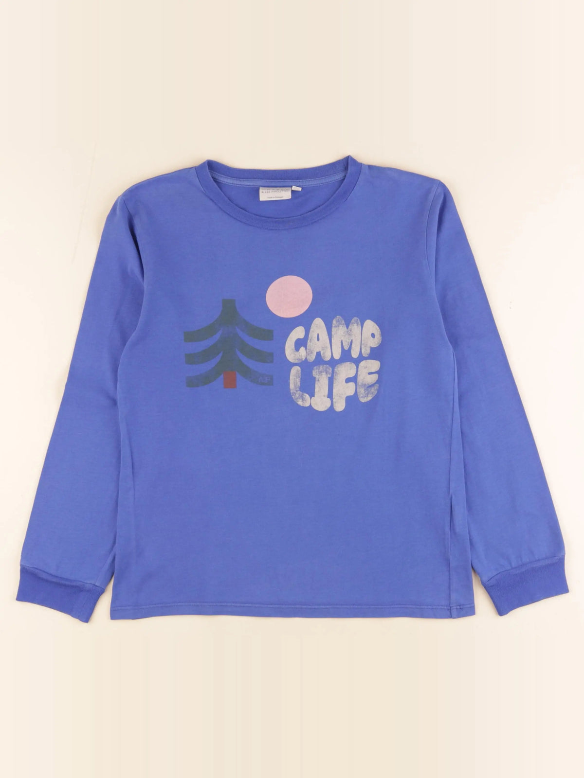 Arsène et les pipelettes - tee-shirt bleu - 12 ans