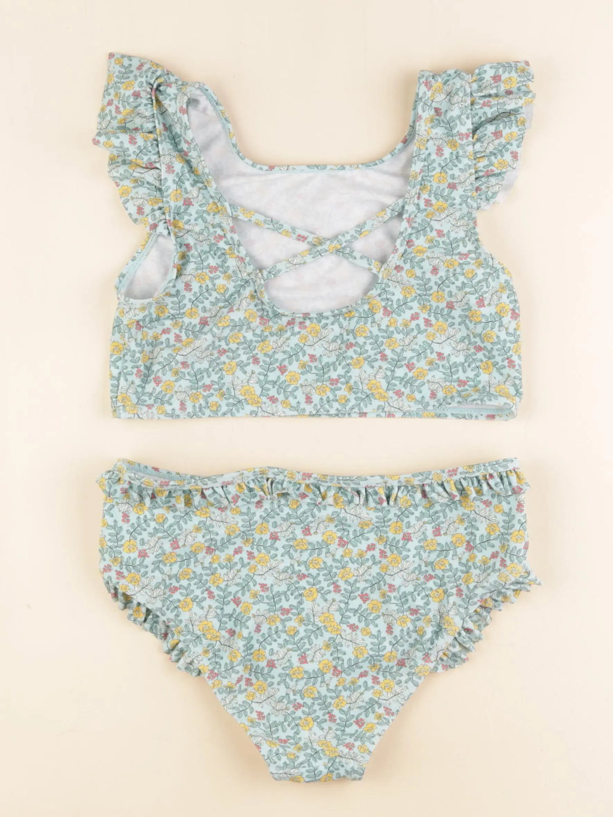 Vertbaudet - maillot de bain multicolore - 12 ans