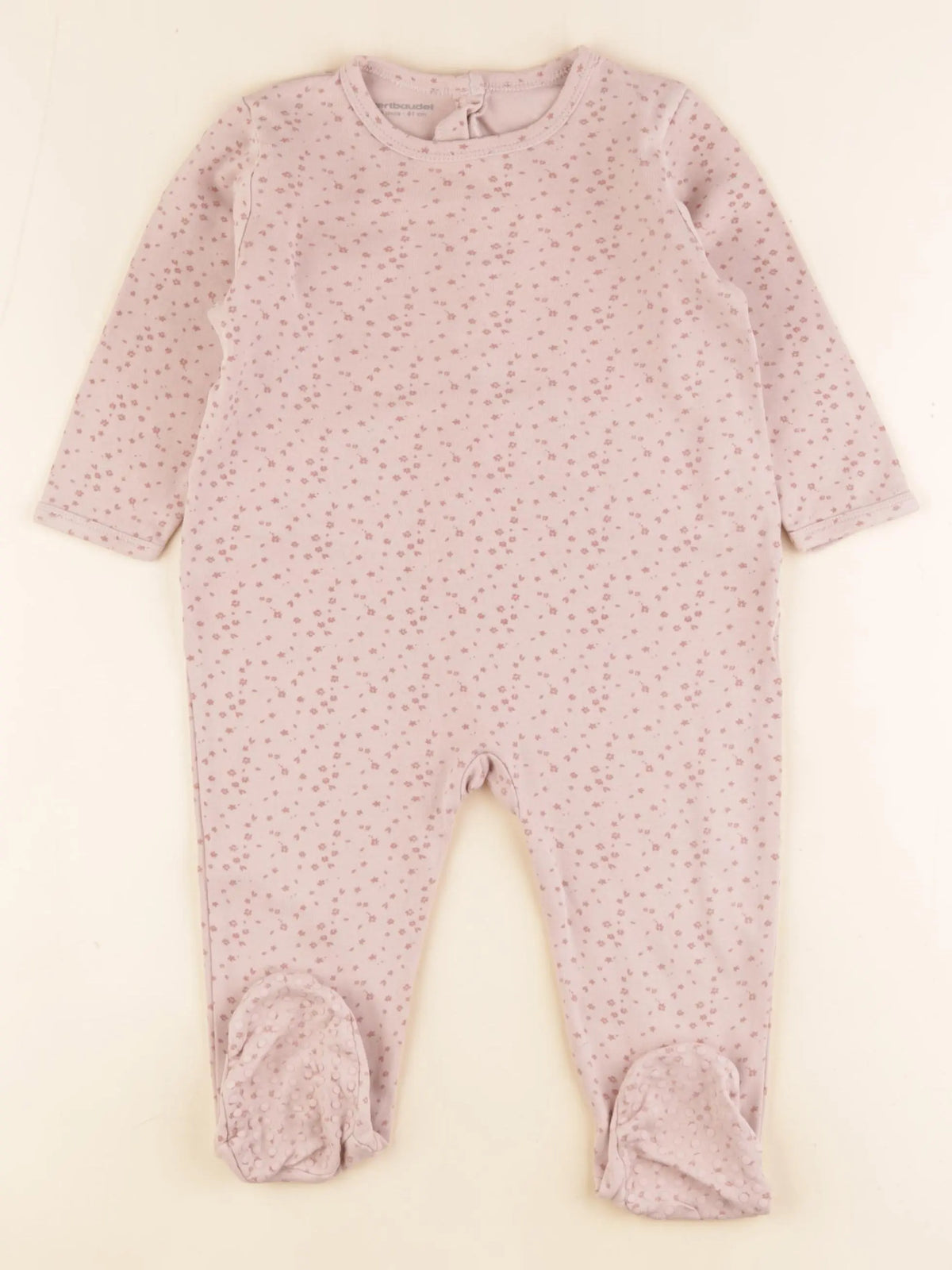 Vertbaudet - pyjama coton rose - 18 mois