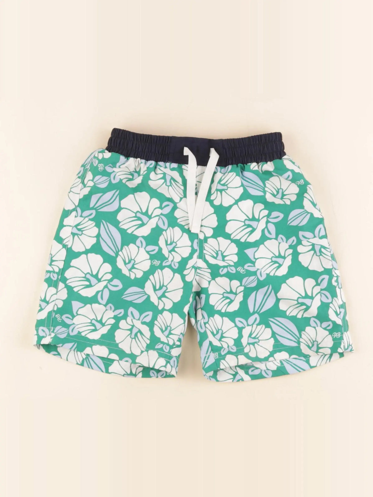 Petit Bateau - maillot de bain bleu, vert - 5 ans