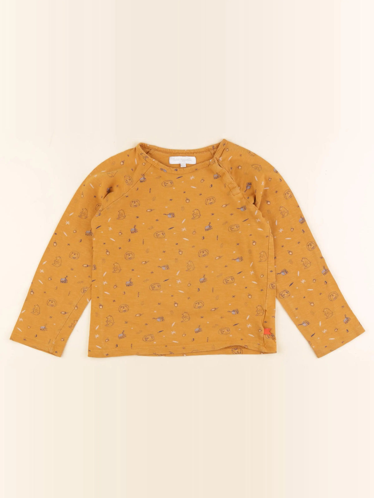 Cadet Rousselle - tee-shirt jaune - 5 ans