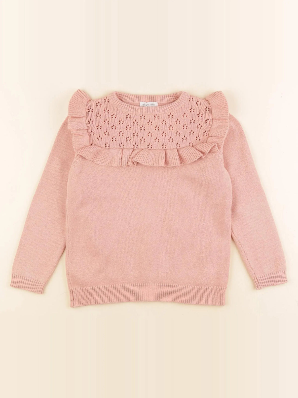 Vertbaudet - pull rose - 5 ans