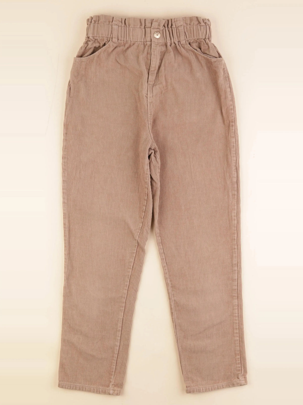 Vertbaudet - pantalon marron - 12 ans