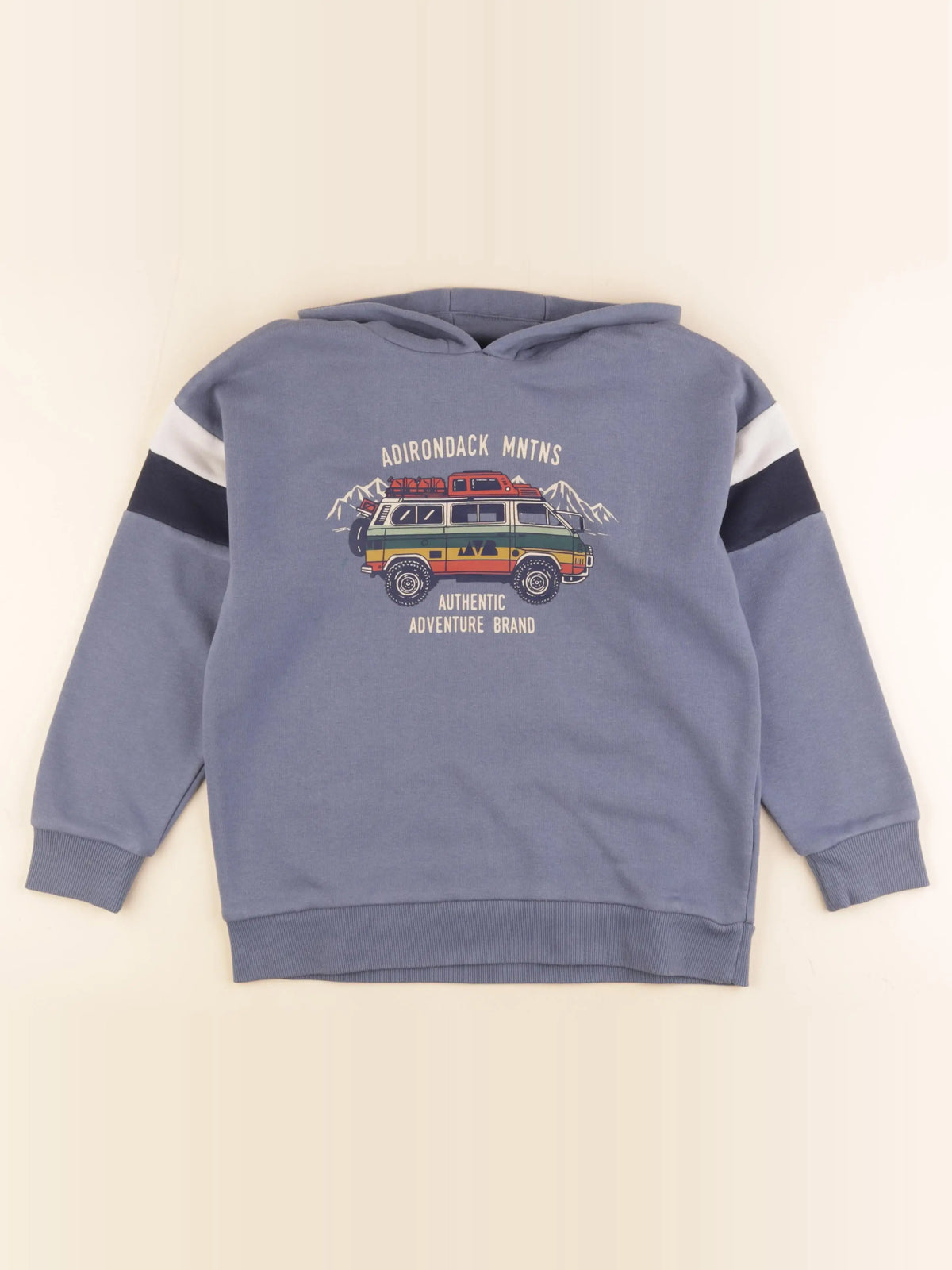 Vertbaudet - sweat bleu - 10 ans