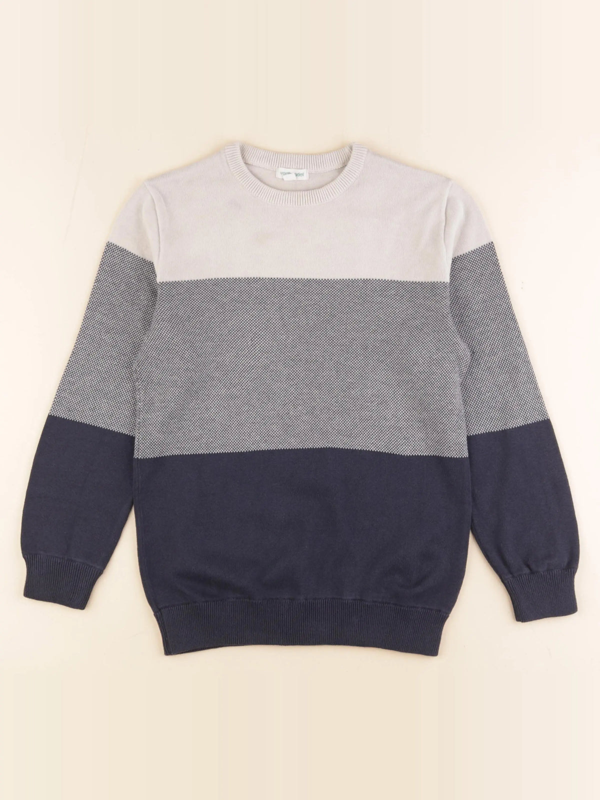 Vertbaudet - pull multicolore - 10 ans