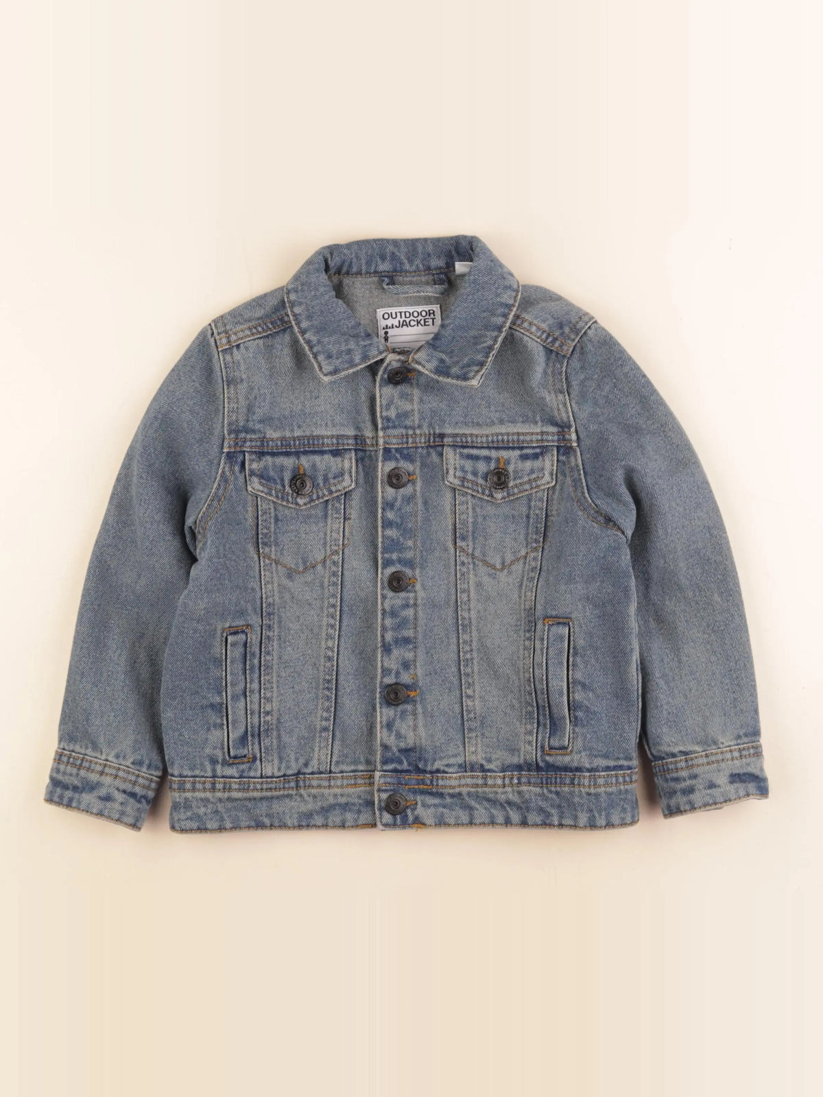 Vertbaudet - veste bleu - 4 ans