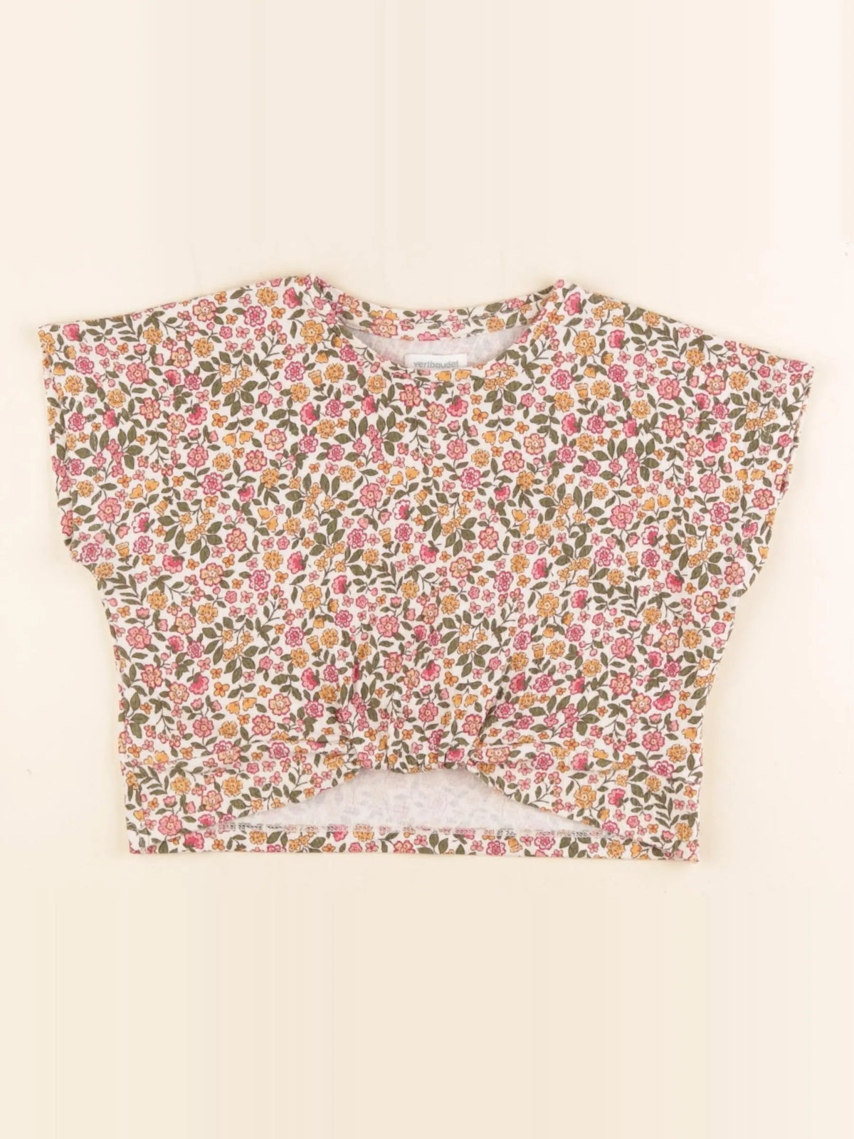 Vertbaudet - tee-shirt multicolore - 4 ans