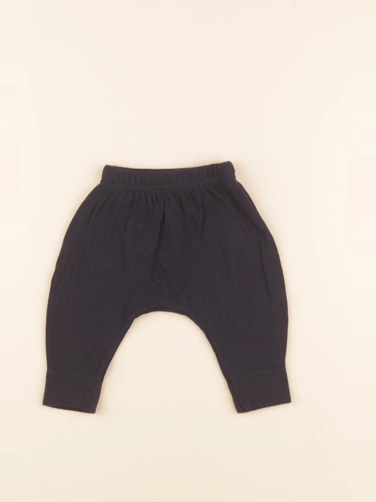 Petit Bateau - sarouel bleu - 1 mois