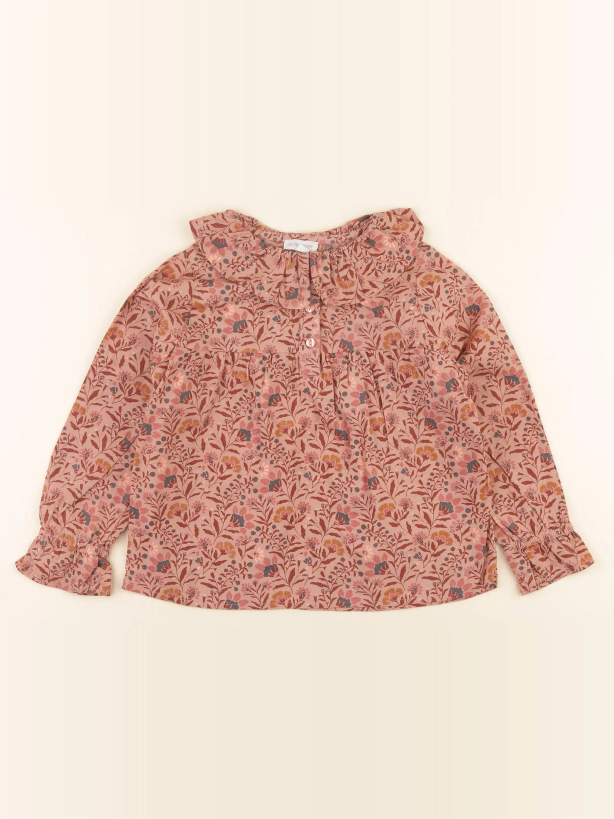 Vertbaudet - blouse rose - 4 ans