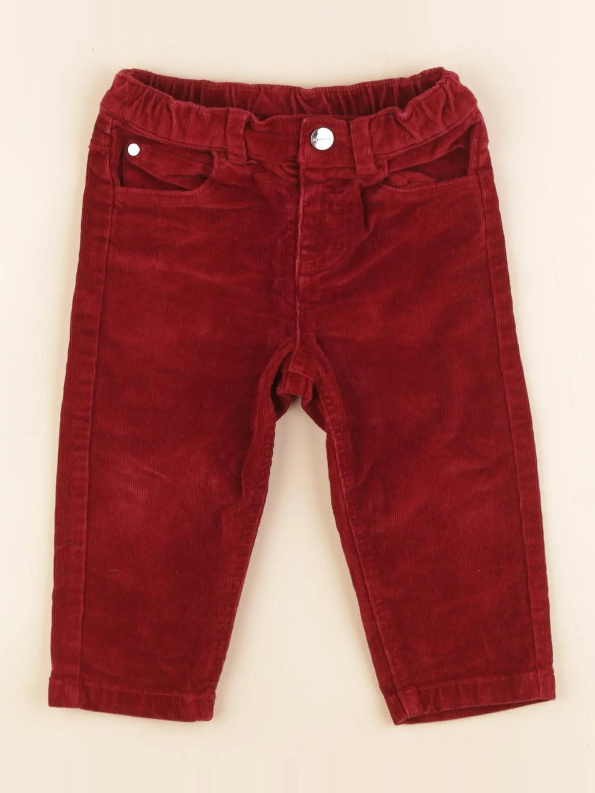 Jacadi - pantalon rouge - 18 mois