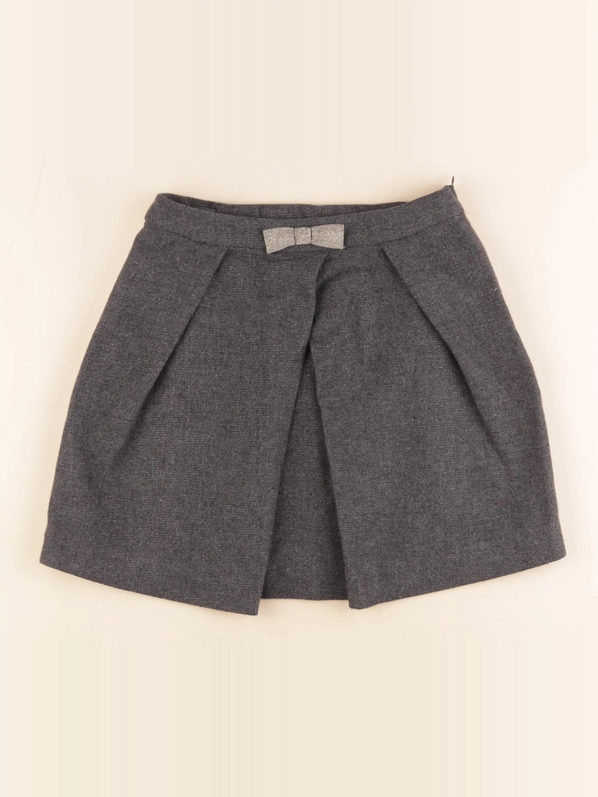Jacadi - jupe gris, or - 10 ans