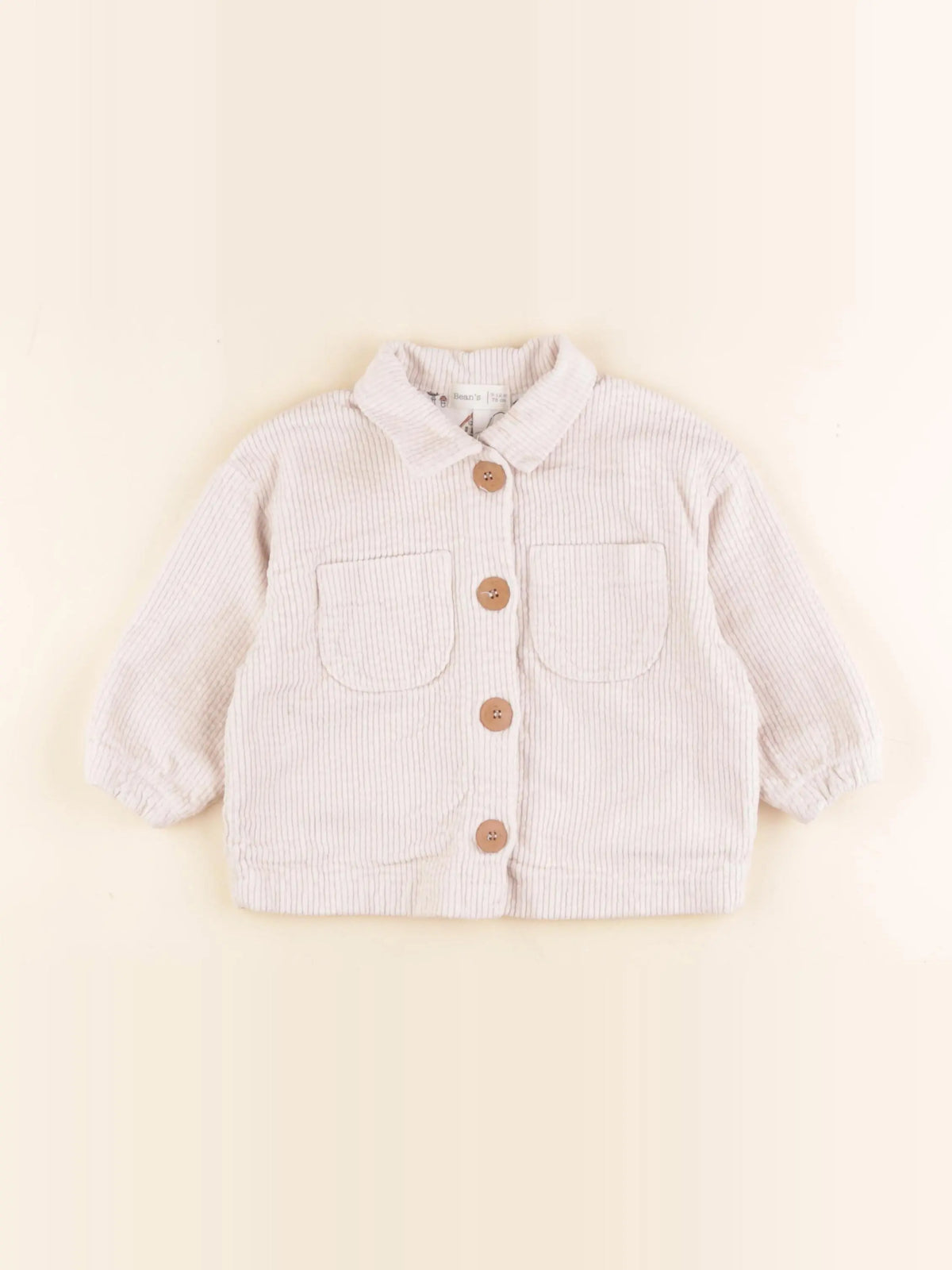 Bean's barcelona - veste beige - 9/12 mois