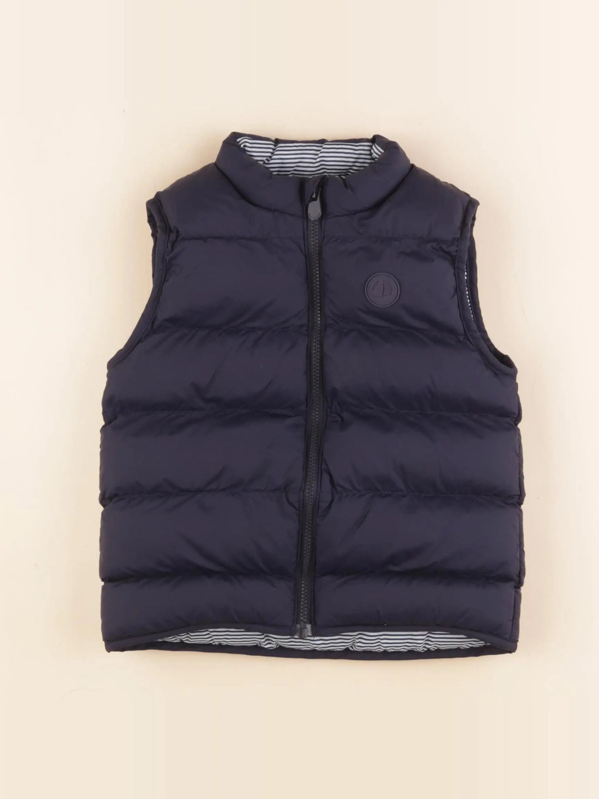 Petit Bateau - doudoune bleu - 24 mois