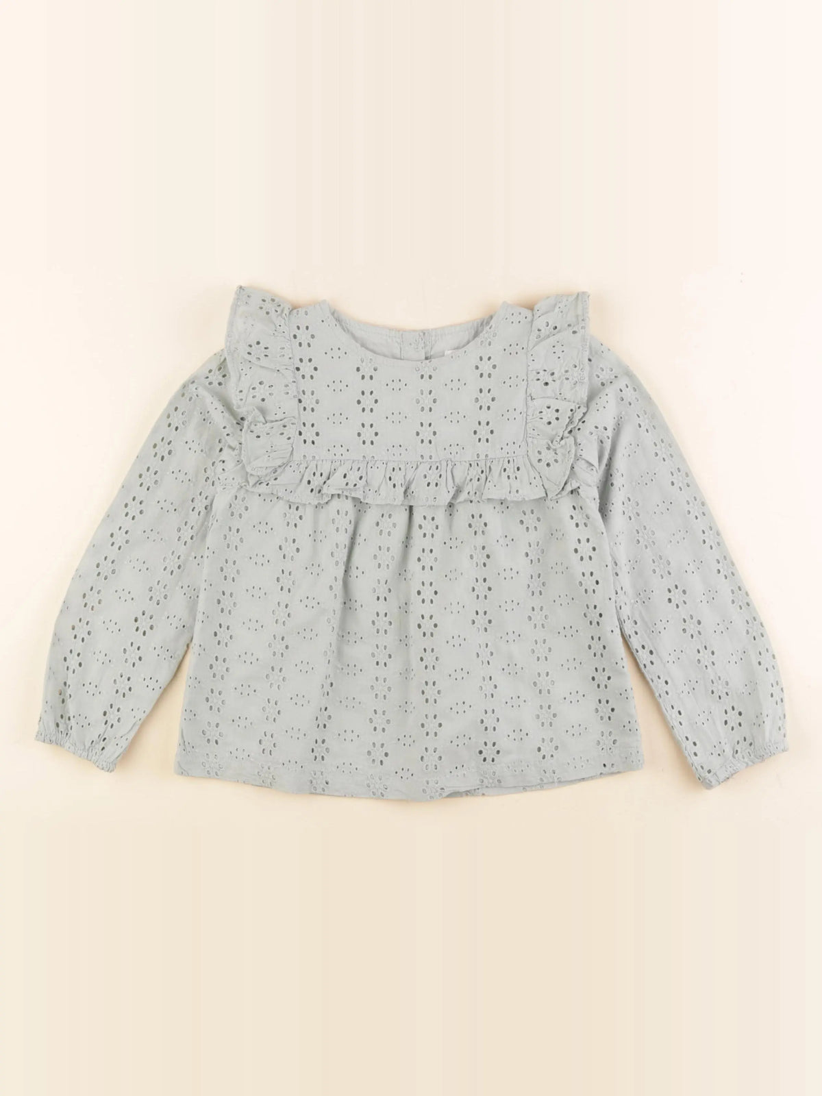 Vertbaudet - blouse vert - 5 ans