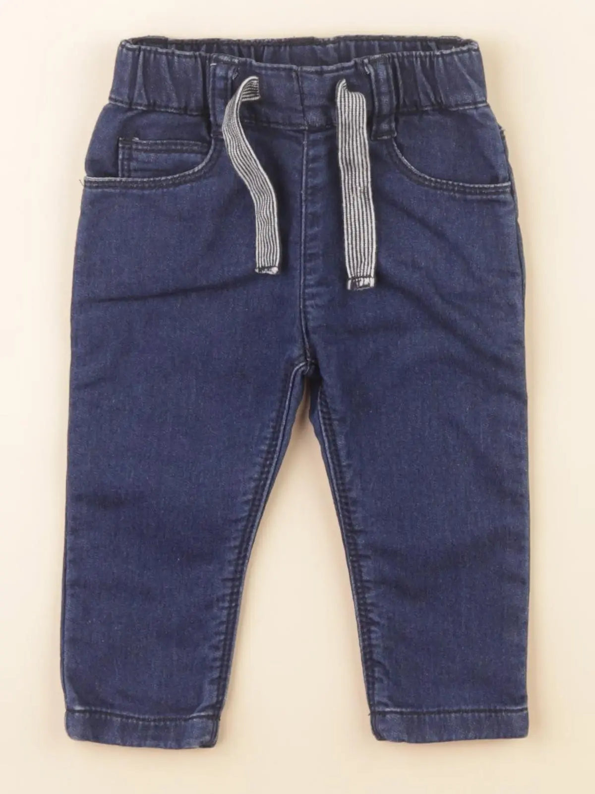 Petit Bateau - jean bleu - 3 mois