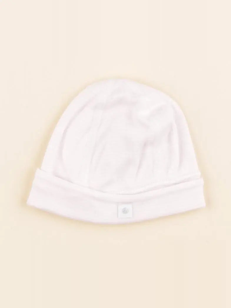 Petit Bateau - bonnet de naissance rose - 1 mois