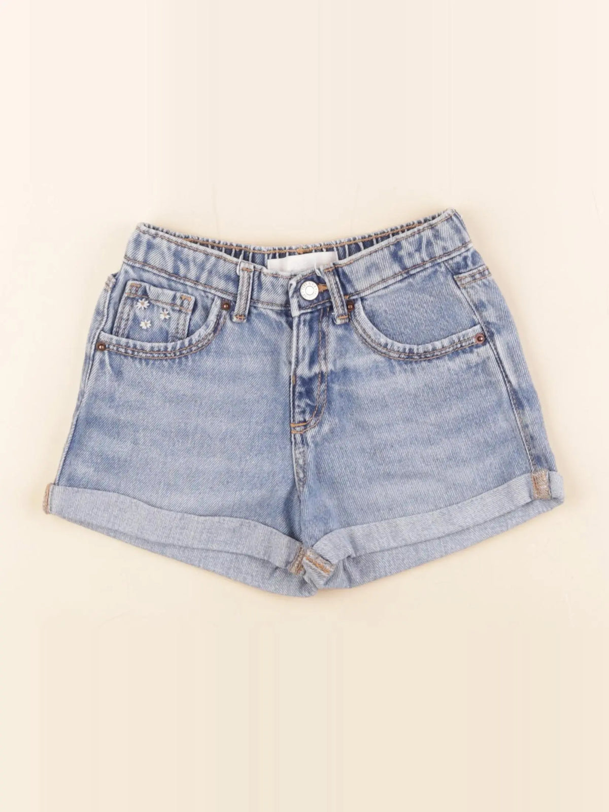 Zara - short bleu - 3 ans