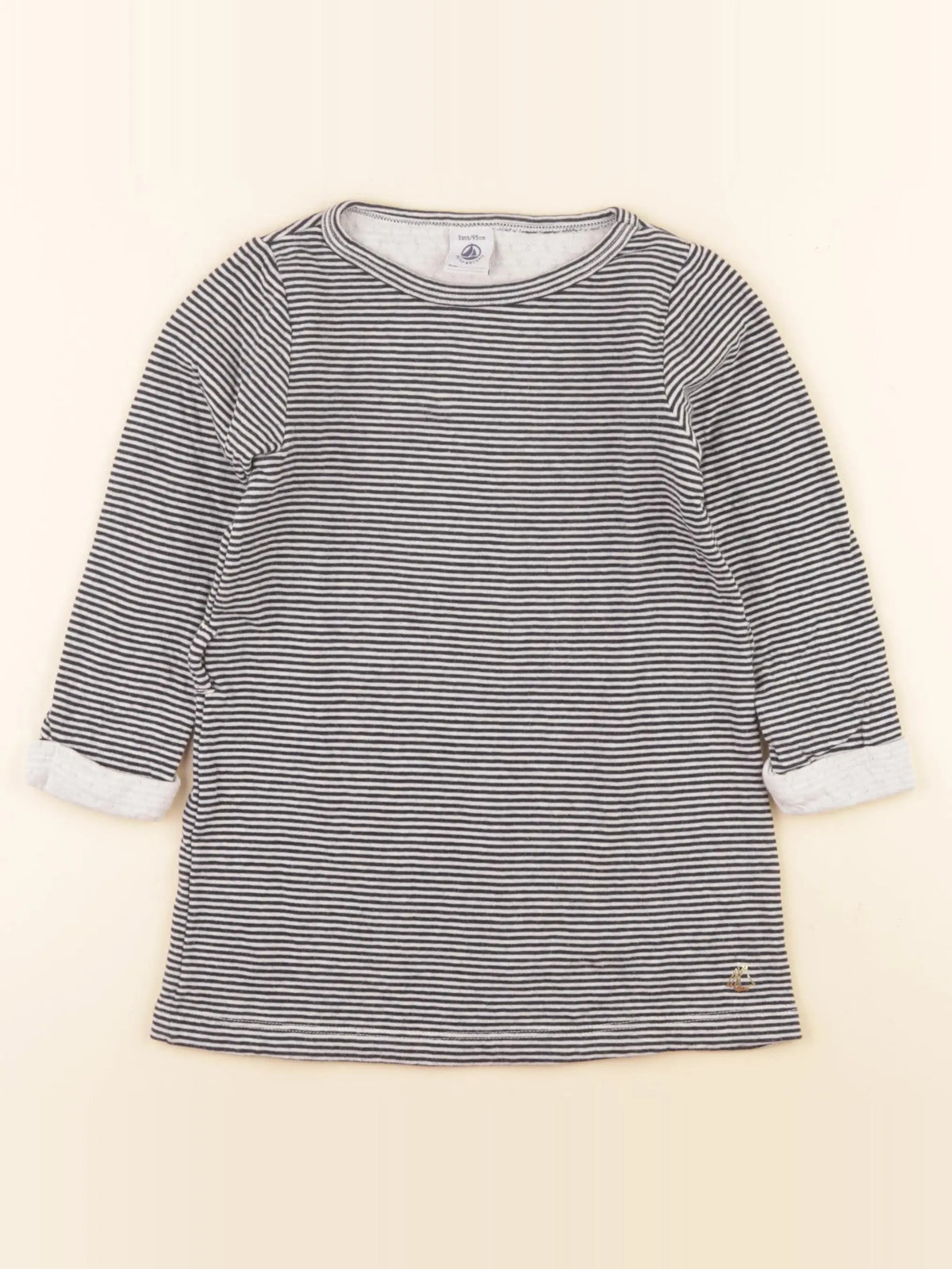 Petit Bateau - robe bleu - 3 ans