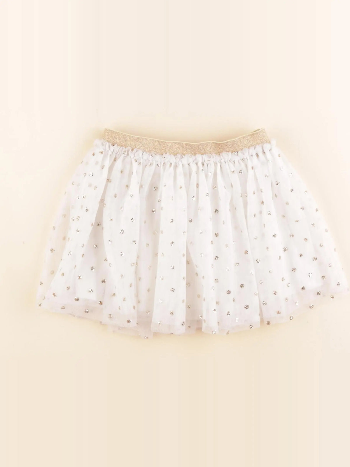 Petit Bateau - jupe blanc - 4 ans