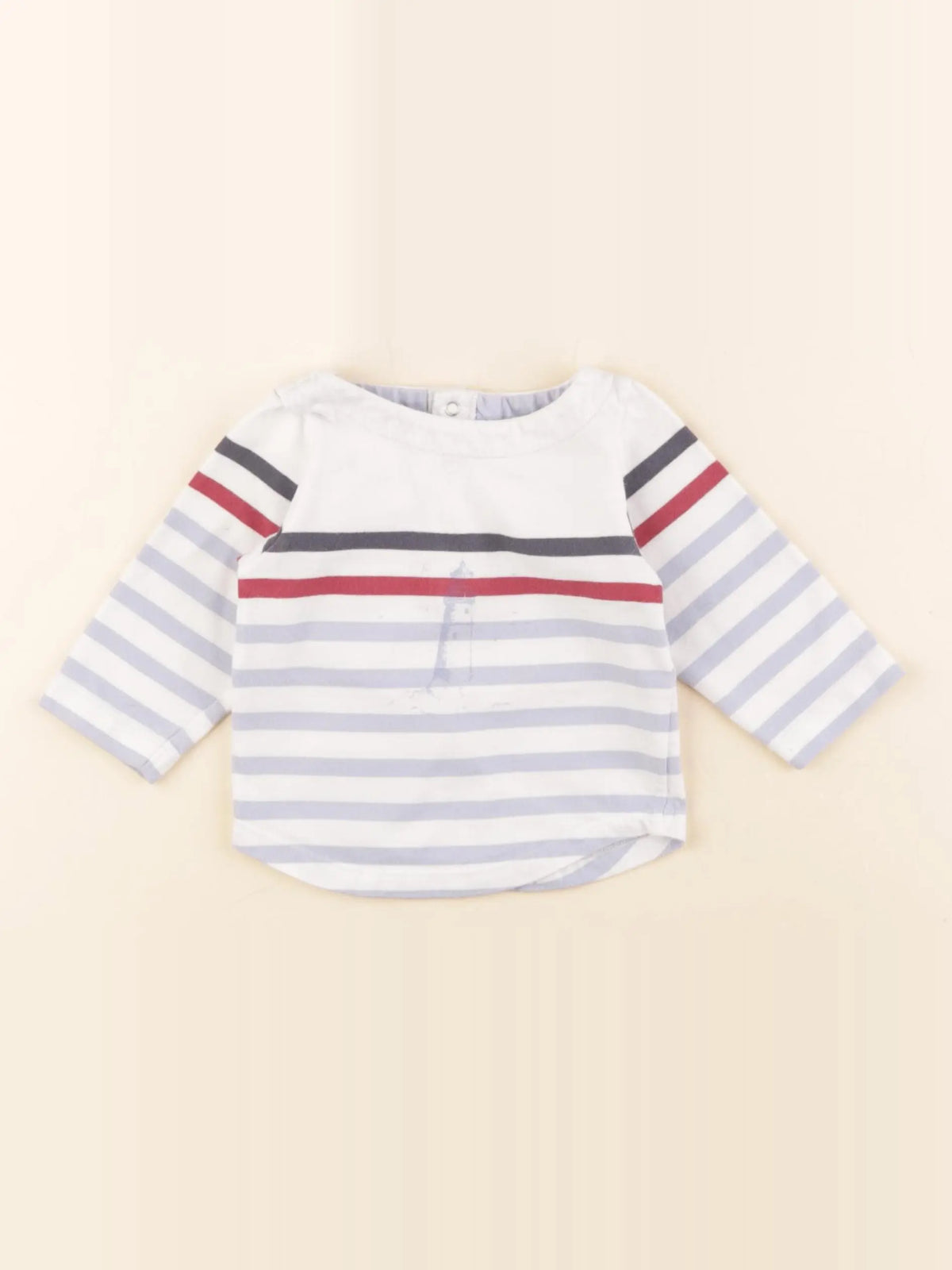 Jacadi - tee-shirt multicolore - 6 mois
