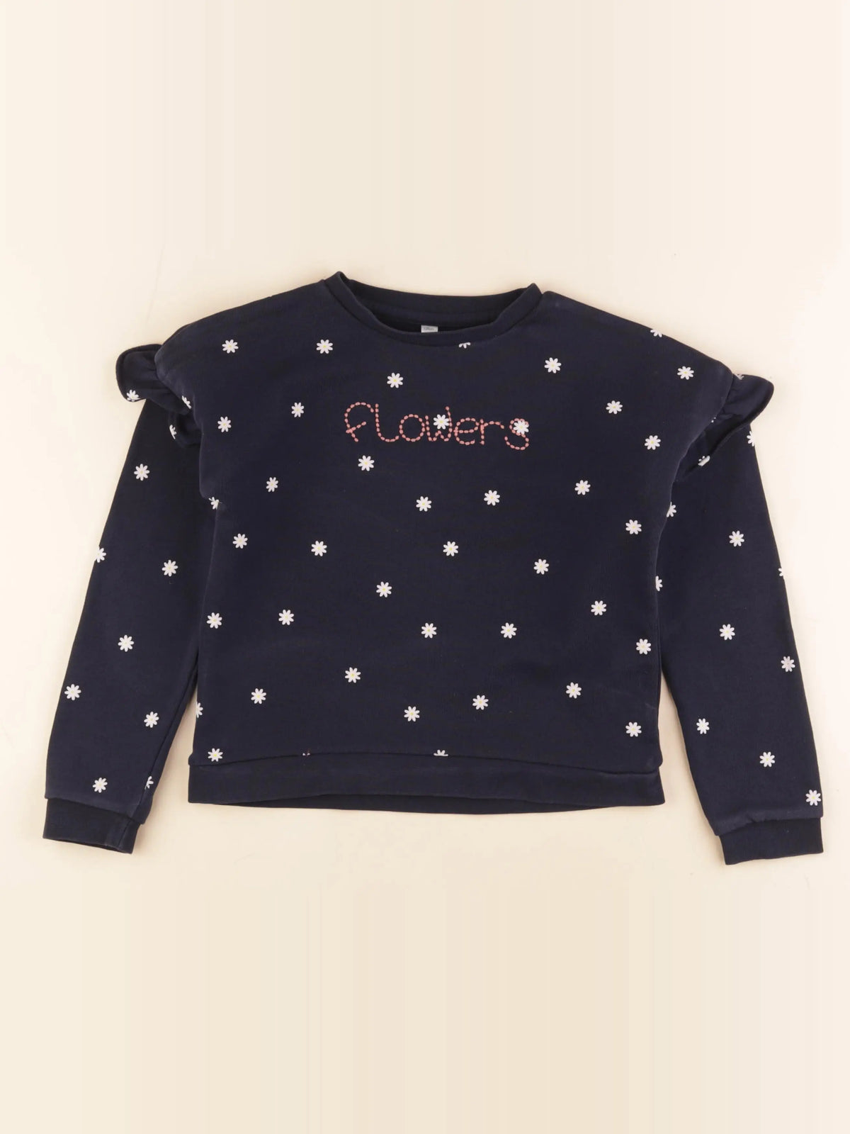 Vertbaudet - sweat bleu - 8 ans