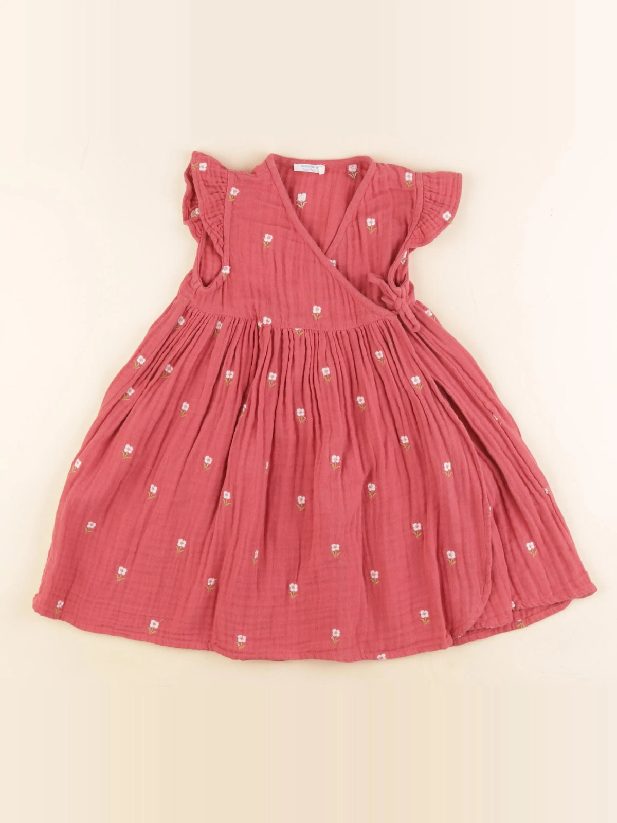 Boutchou - robe rouge - 36 mois
