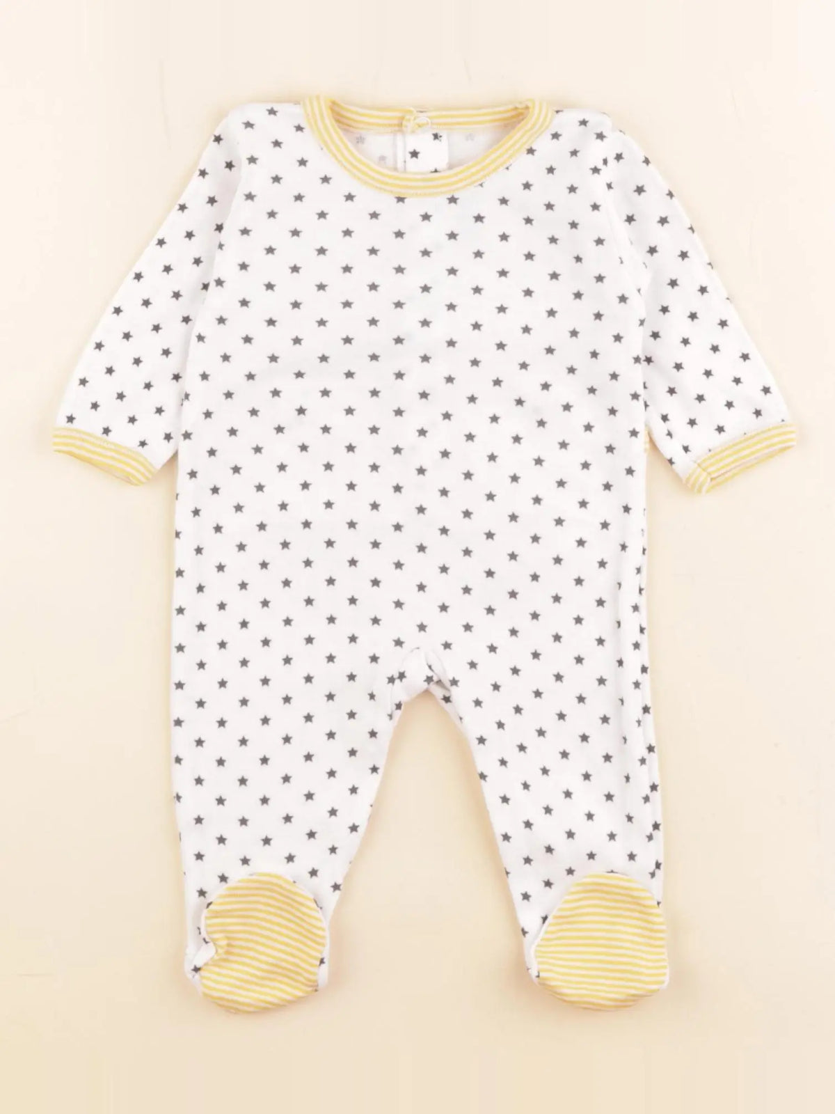 Absorba - pyjama coton blanc - 1 mois