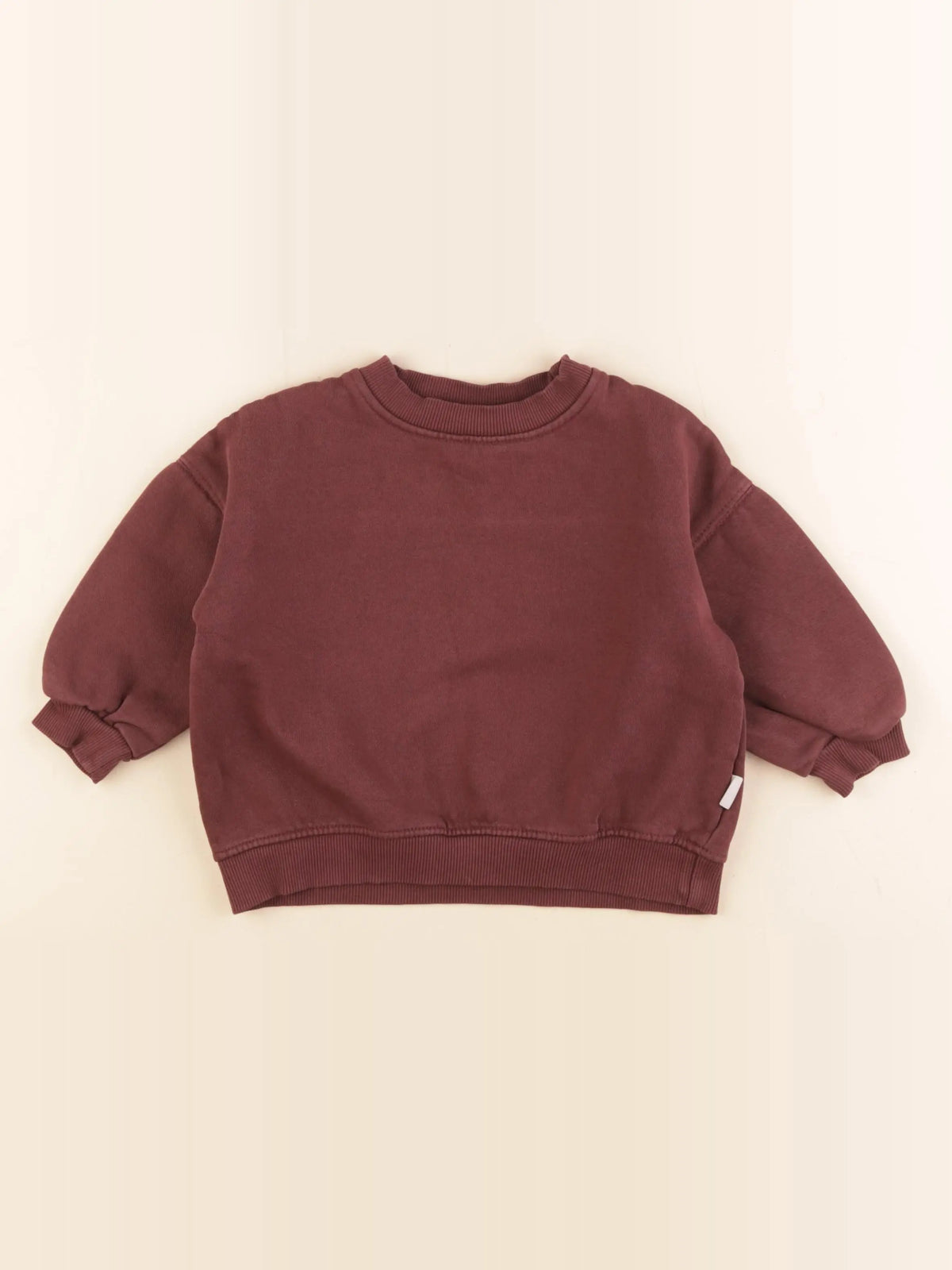 Zara - sweat marron - 3 ans