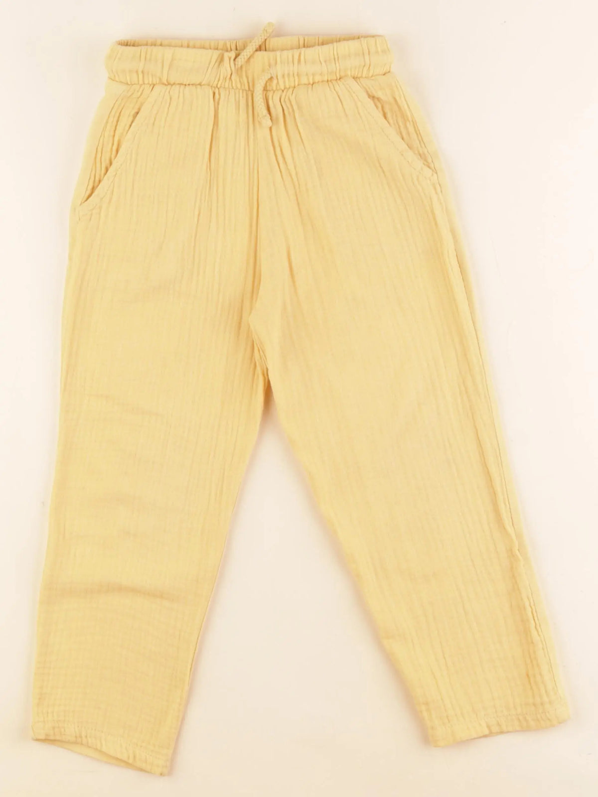 Zara - pantalon jaune - 3/4 ans