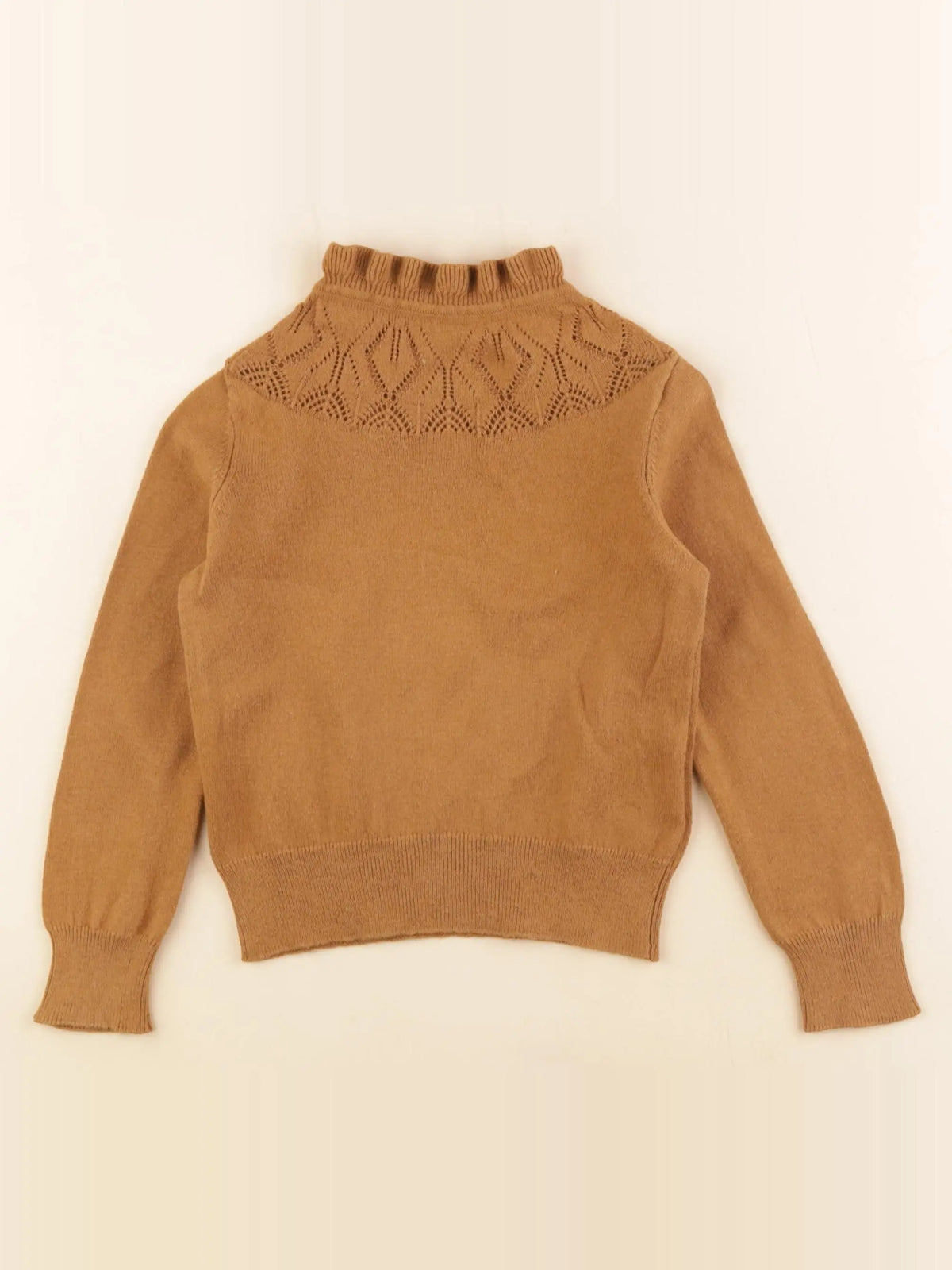 Cyrillus - pull marron - 4 ans