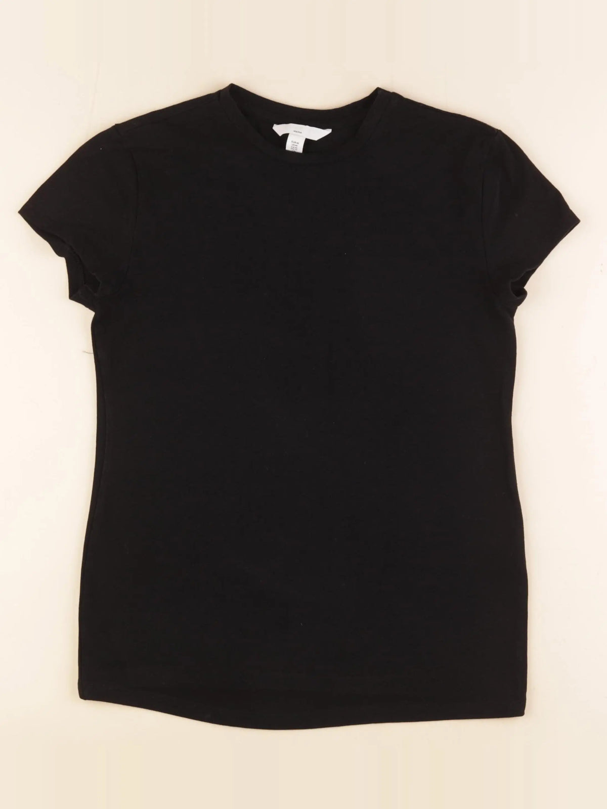 H&M - tee-shirt grossesse noir - m