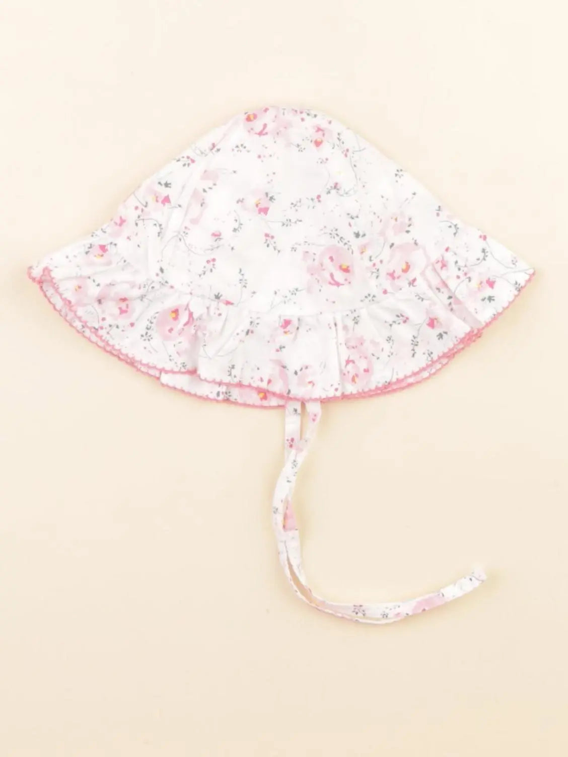 Petit Bateau - chapeau multicolore - 0 mois