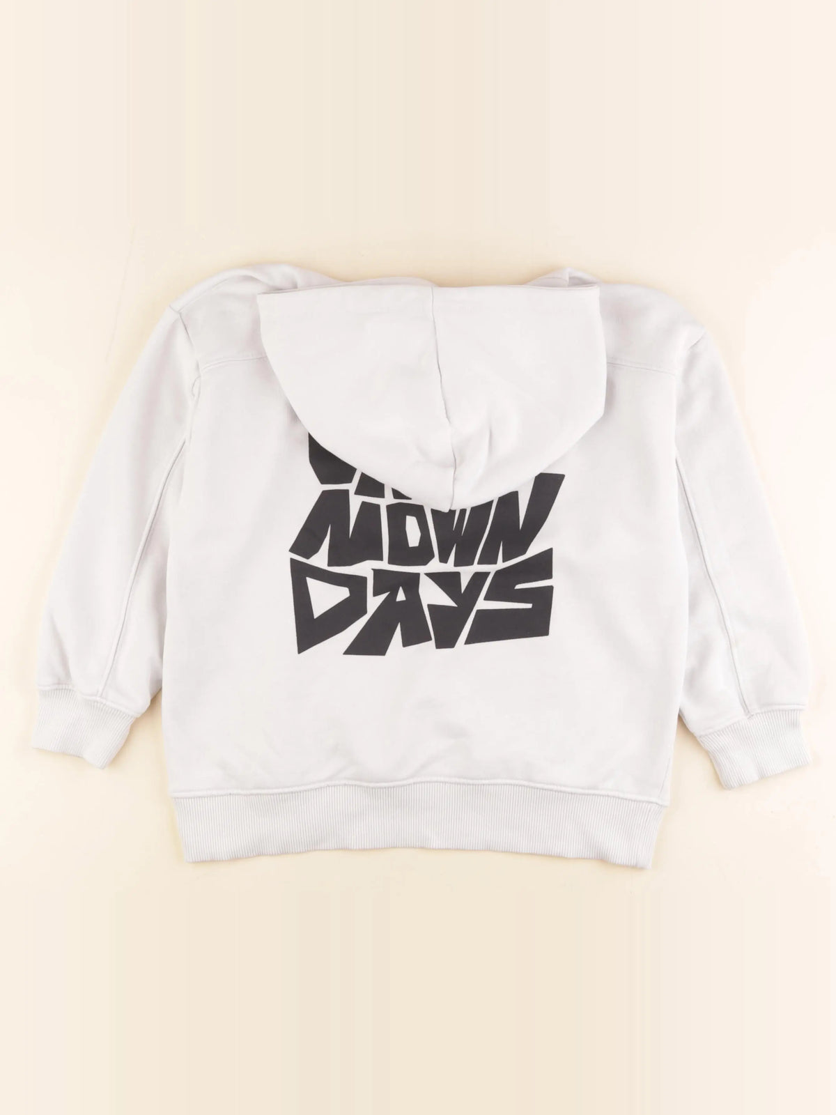 Zara - sweat blanc - 7/8 ans