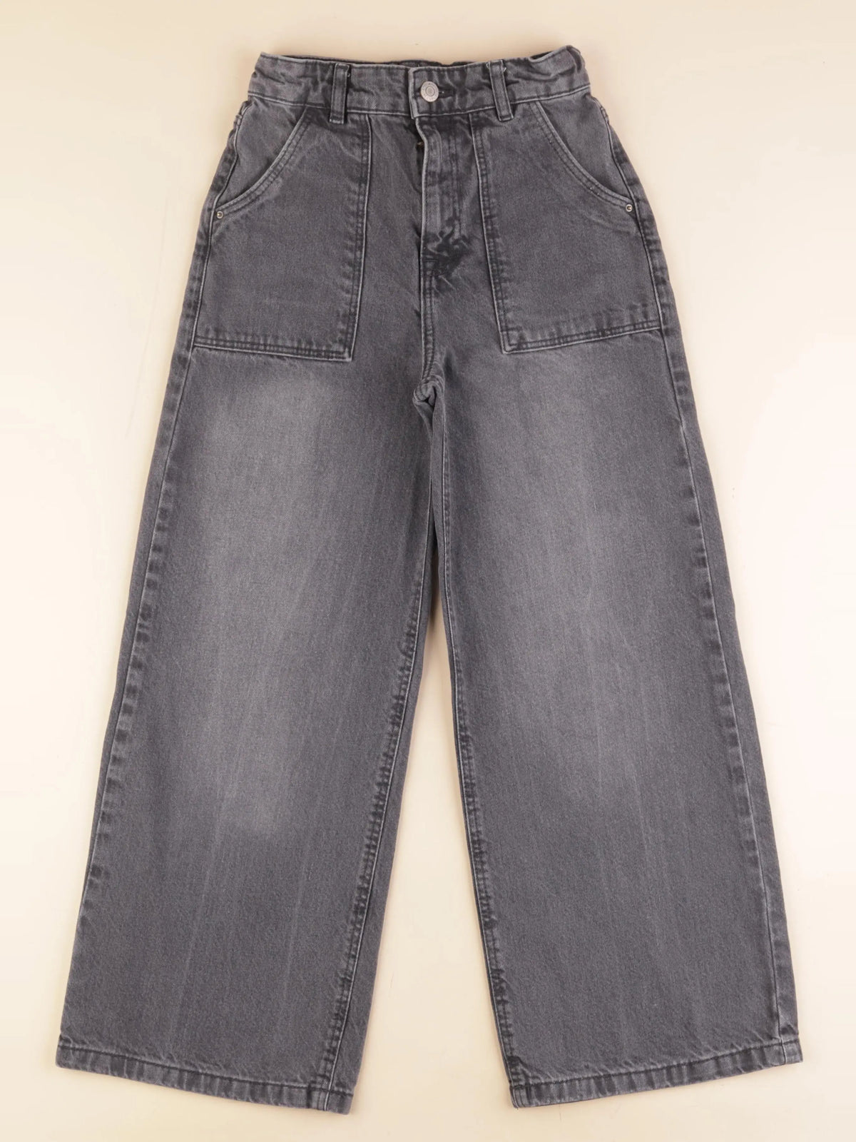 Vertbaudet - jean gris - 10 ans