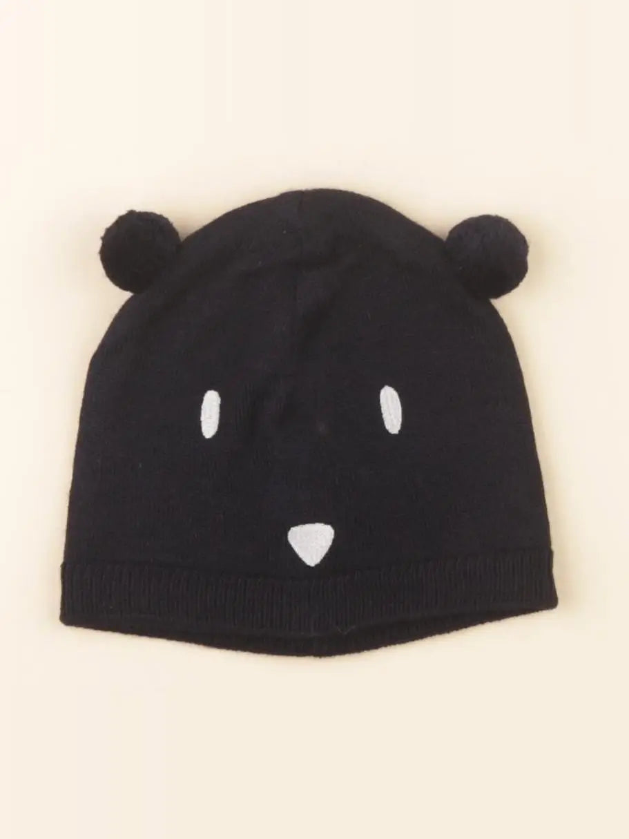 Petit Bateau - bonnet bleu - 3/6 mois