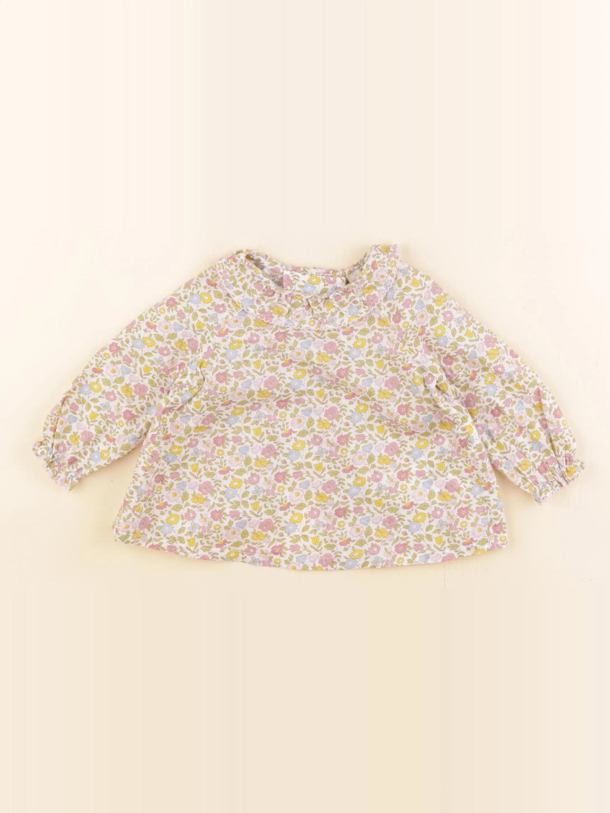 Cyrillus - blouse multicolore - 9 mois