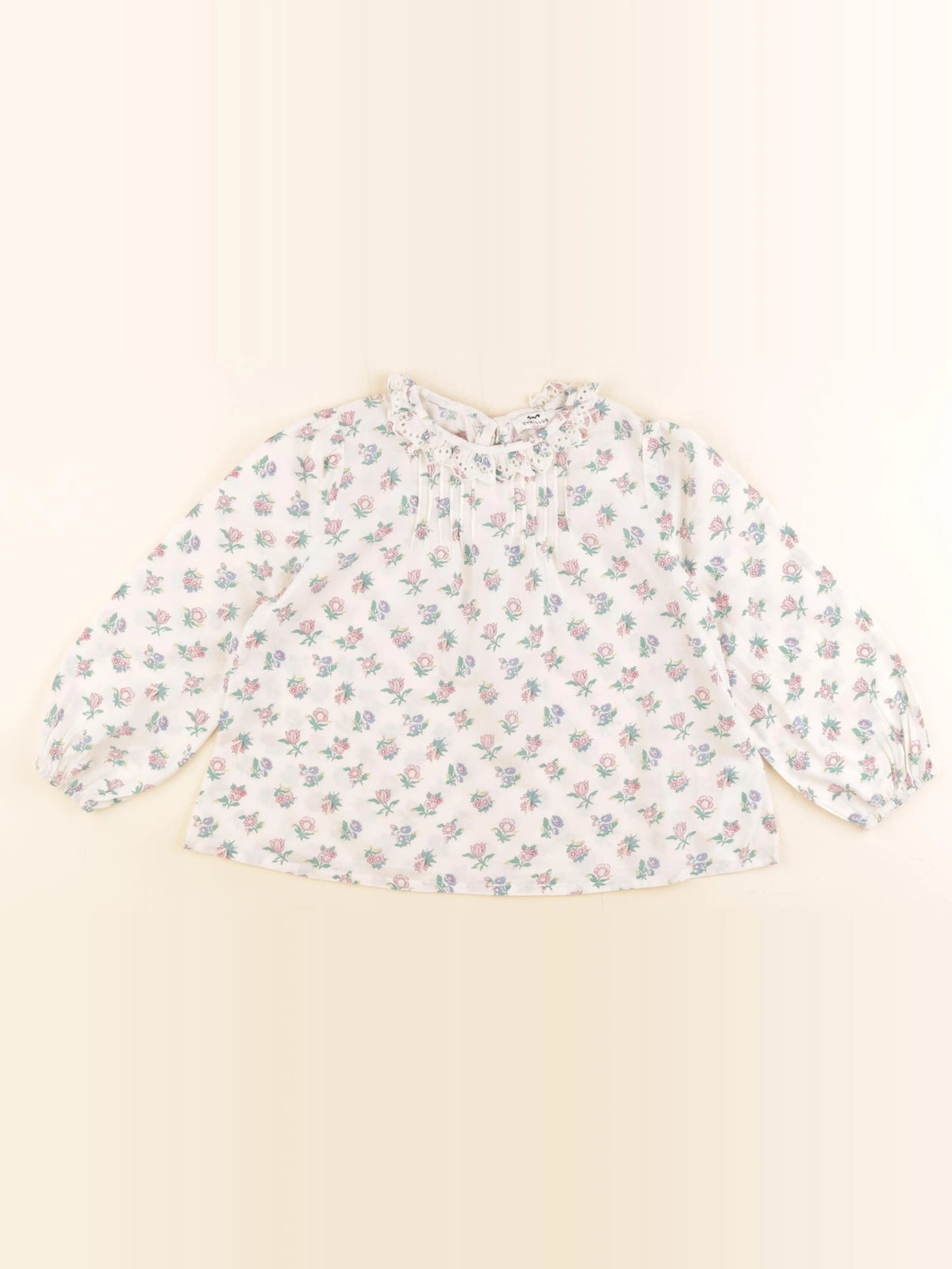 Cyrillus - blouse multicolore - 8 ans