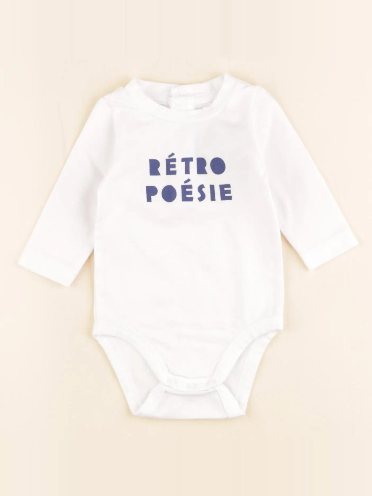 Jacadi - body tee-shirt blanc - 1 mois