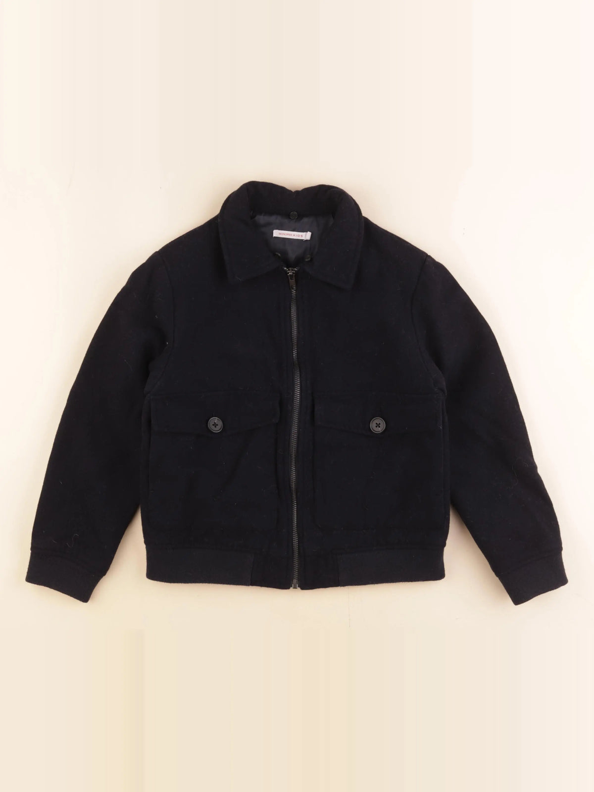 Monoprix - veste bleu - 8 ans